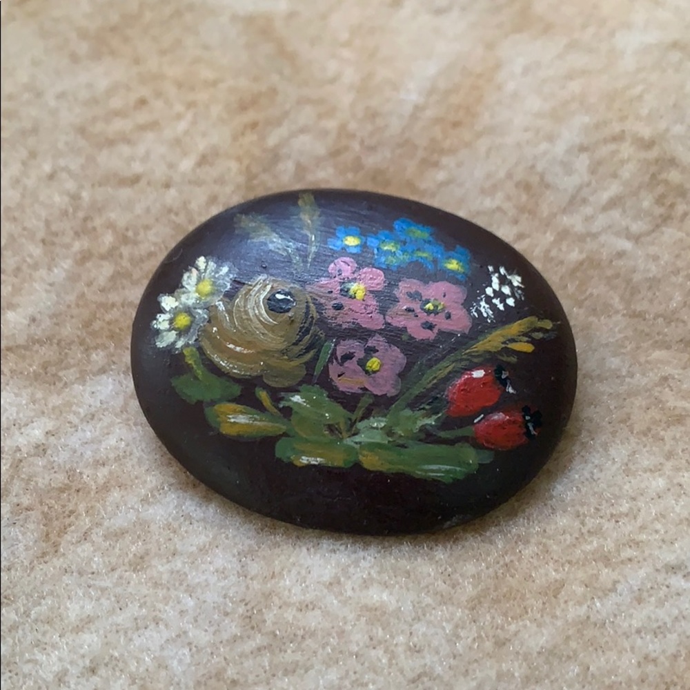 Bouquet Brooch Handmade